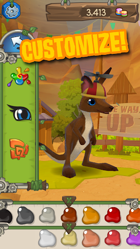 Animal Jam 跳跃的袋鼠