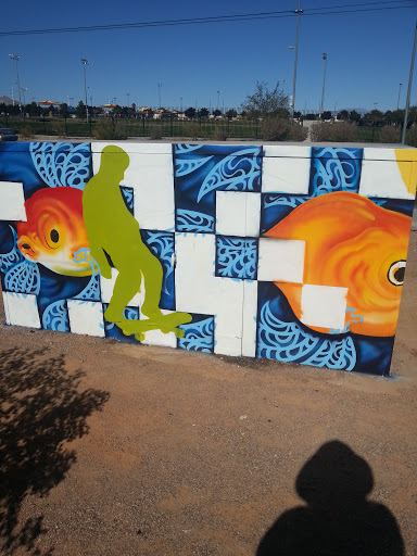 Fish Box Mural