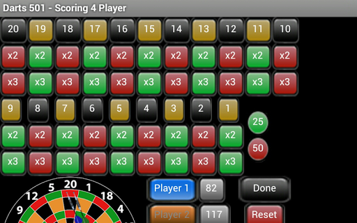 Darts 301 Scoring - Free