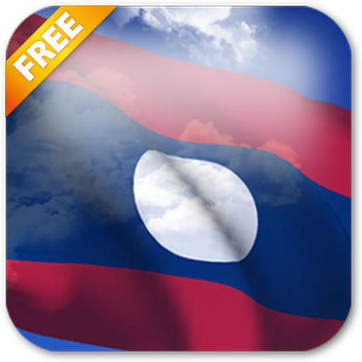 3D Laos Flag Live Wallpaper LOGO-APP點子