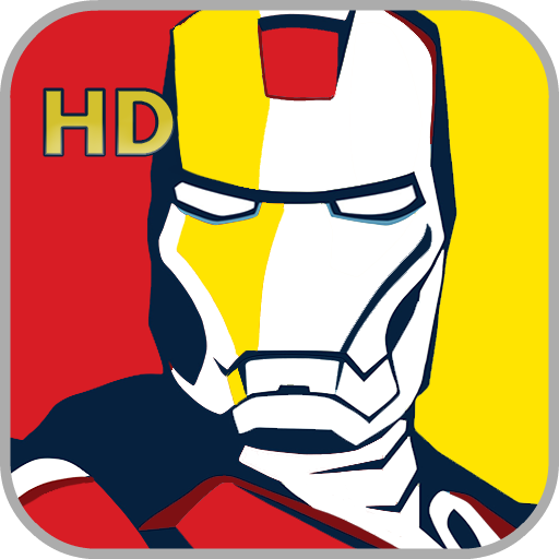 Paint Iron Man HD LOGO-APP點子