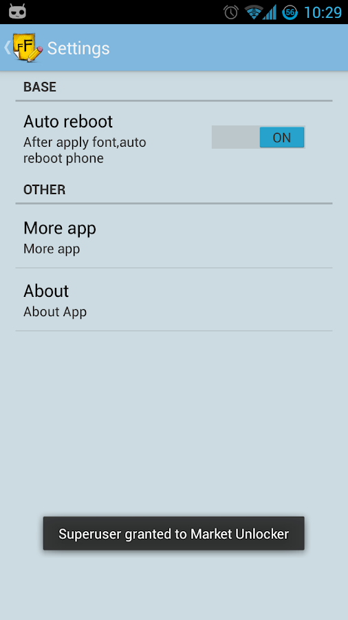 FontEditorPro-Change Font Size - screenshot