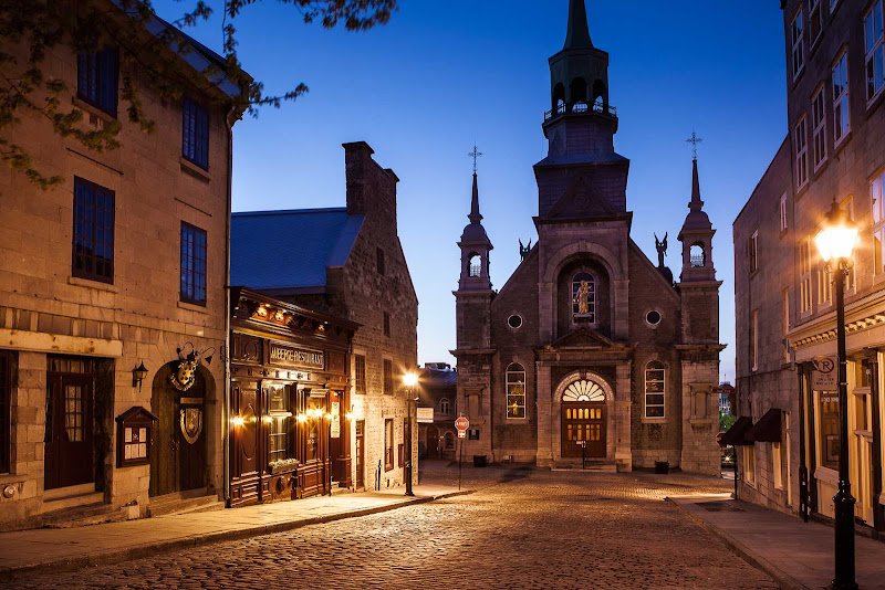 Notre-Dame-de-Bon-Secours Chapel in Old Montreal.