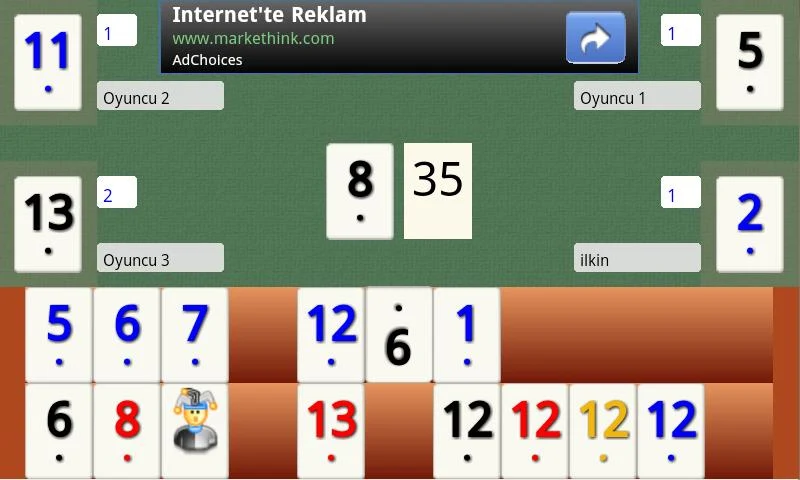   Okey Mini- ekran görüntüsü 