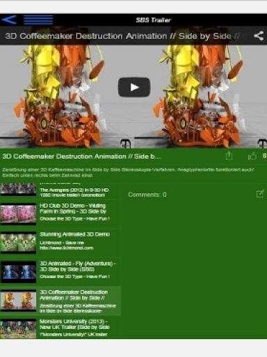 【免費娛樂App】3DTube Tablet-APP點子