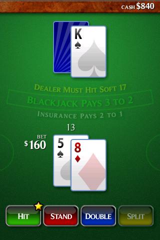 Ace Roller Blackjack Screen 1