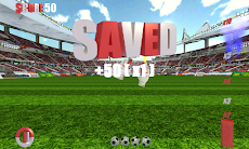 ゴールキーパーサッカーゲームの3Dのおすすめ画像4