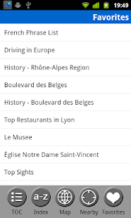 Lyon & Rhône-Alpes Guide & Map Screenshots 6