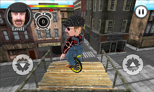 Tightrope Unicycle Master 3D