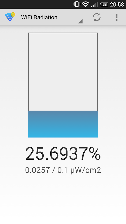    WiFi Radiation Meter- screenshot  