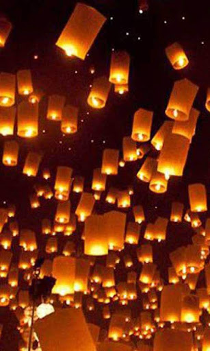 Sky Lanterns Live Wallpaper