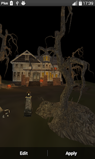 Halloween House 3D Wallpaper - náhled