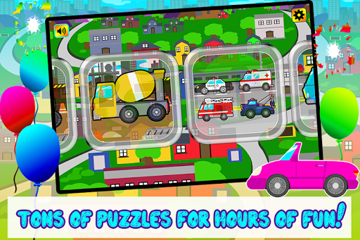 Kids Car Vehicles Puzzle Game