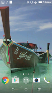 Free Thai boats live wallpaper APK for Android