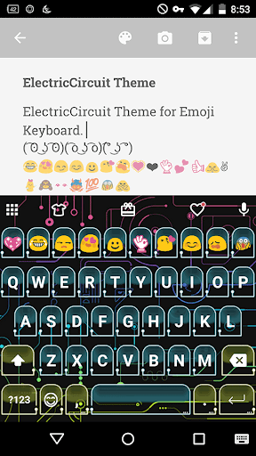 Electric Circuit Emoji Theme