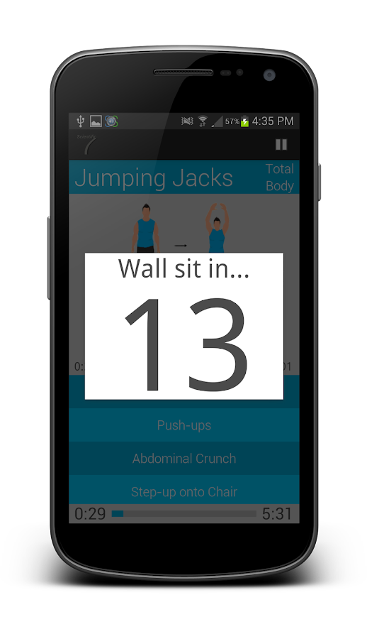 Scientific 7 Minute Workout - screenshot