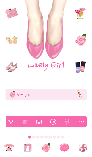 lovely girl evenly dodol theme