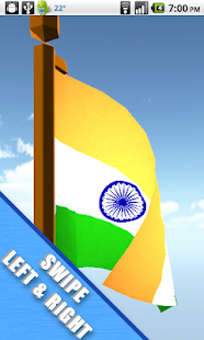 Lastest 3D FLAGS INDIA FREE APK for Android