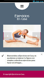 exercises at home poster 1