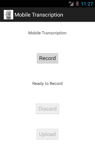 Mobile Transcription