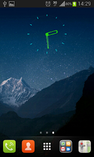 Widget Clock 2x2 Screenshots 3