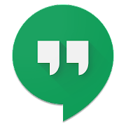 alt="Use Hangouts to keep in touch. Message contacts, start free video or voice calls, and hop on a conversation with one person or a group.  • Include all your contacts with group chats for up to 150 people. • Say more with status messages, photos, videos, maps, emoji, stickers, and animated GIFs. • Turn any conversation into a free group video call with up to 10 contacts. • Call any phone number in the world (and all calls to other Hangouts users are free!). • Connect your Google Voice account for phone calling, SMS texting, and voicemail integration. • Keep in touch with contacts across Android, iOS, and the web, and sync chats across all your devices. • Message contacts anytime, even if they’re offline."