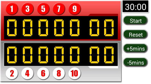 Gateball Scoreboard