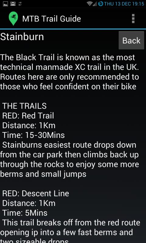 MTB Trail Guide Paid Screen 3