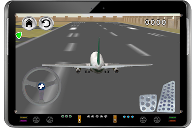 airplane airport land parking poster 9