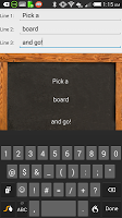 Chalkboard Maker! Blackboad APK Ảnh chụp màn hình #2