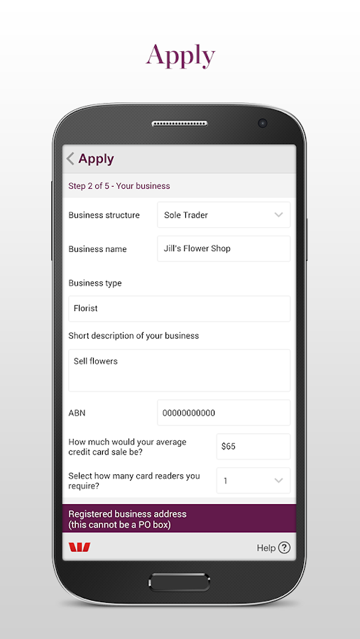 westpac credit card apply online
