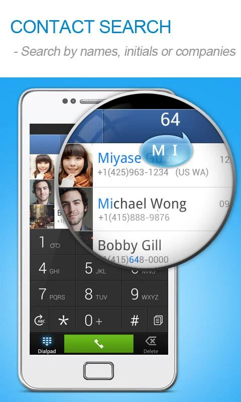 TouchPal Contacts - screenshot