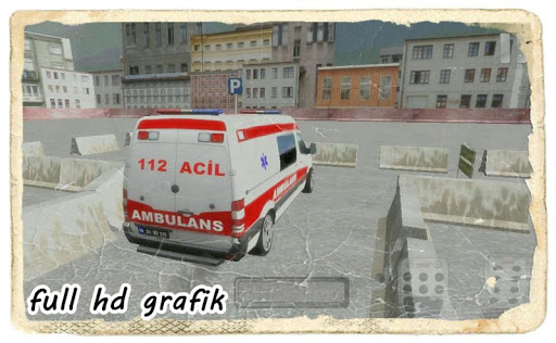 Ambulans Sürme Oyunu 3D