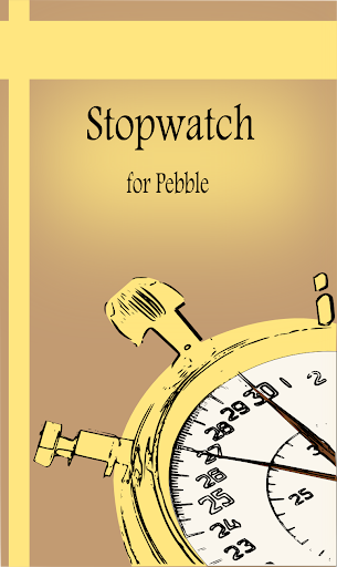 Stopwatch for Pebble