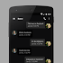 EvolveSMS Theme Black Material5.5.4