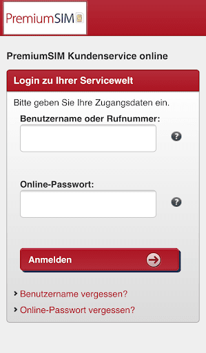 PremiumSIM Servicewelt