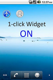 Airplane On/Off Widget poster 2
