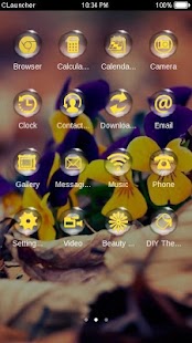 How to get Crystal Flower Clauncher Theme 4.1.0 unlimited apk for laptop