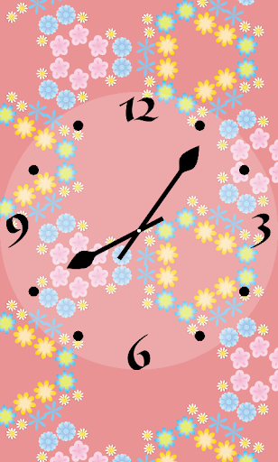 KaleidoscopeClock -Flower-