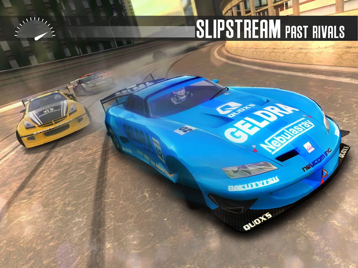 Ridge Racer Slipstream - pantalla