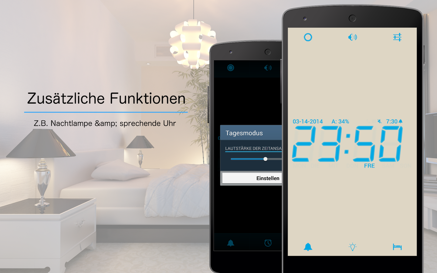 Wecker Digital (Alarm) Free AndroidApps auf Google Play