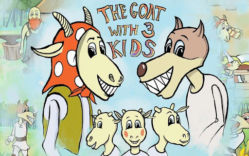 【免費教育App】The Goat With Three Kids-APP點子