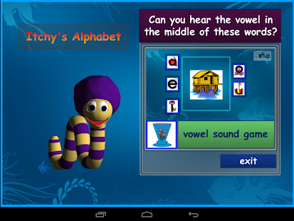 Itchy's Alphabet Vowel Sounds Screenshots 0