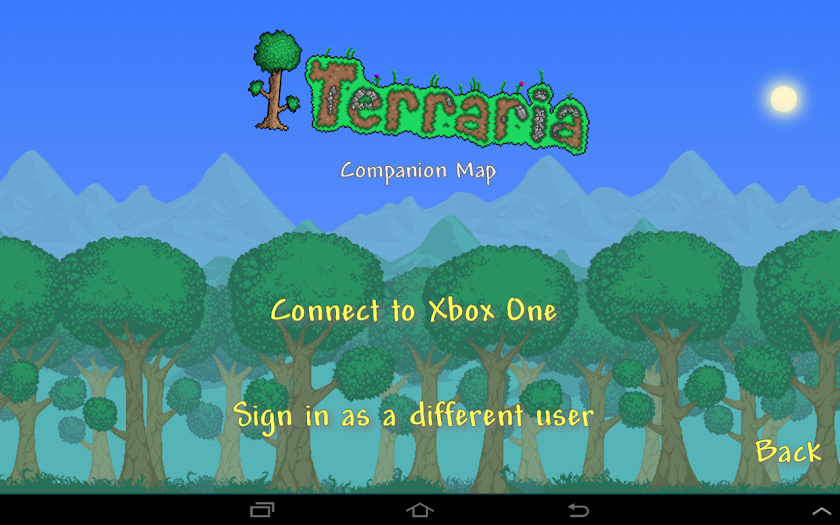 Terraria World Map Screen 2