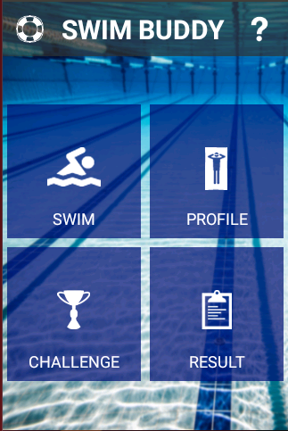 Android application Swim Buddy Pro screenshort