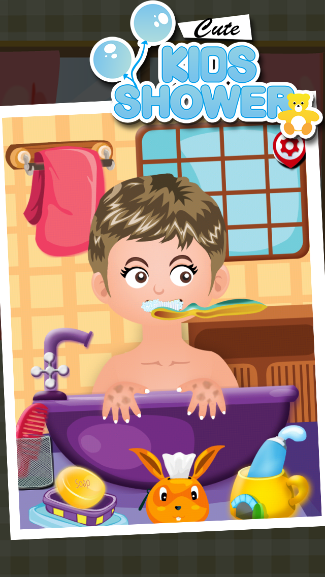 Cute Kids Shower Screen 2