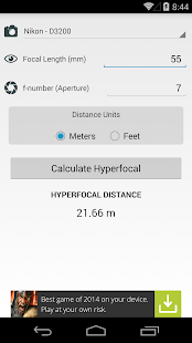 How to mod HyperFocal Distance Calculator 1.1 mod apk for pc