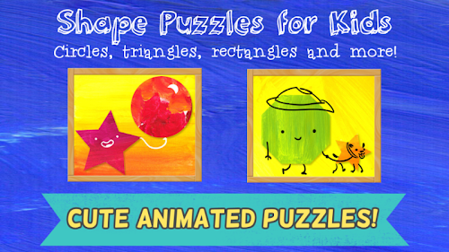 Android application Shape Games for Kids- Puzzles screenshort