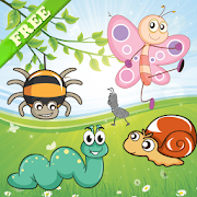 Insects Puzzles for Toddlers 1.0.3 Icon