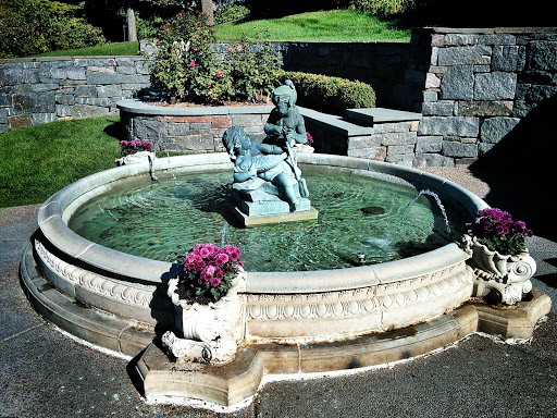 Children with a Fish Fountain